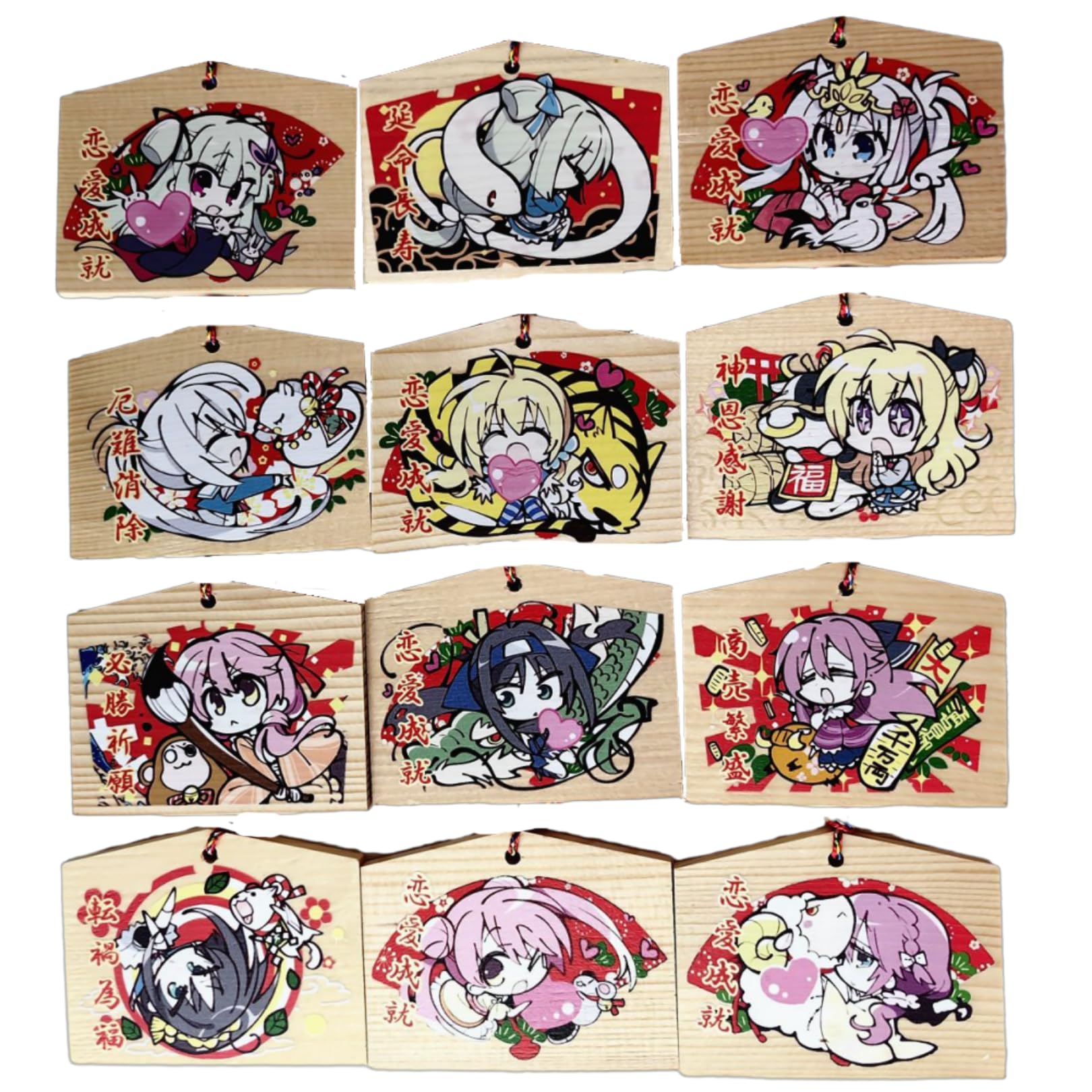 Amazon.co.jp: [RWRAPS] 千恋＊万花 絵馬 祈り 御守り 千恋万花